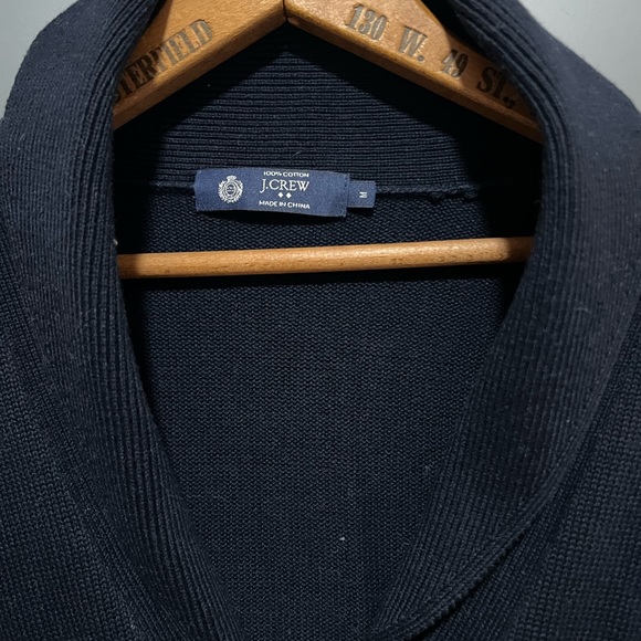 J. Crew Factory Nautical Cardigan - Navy - Picture 2 of 3
